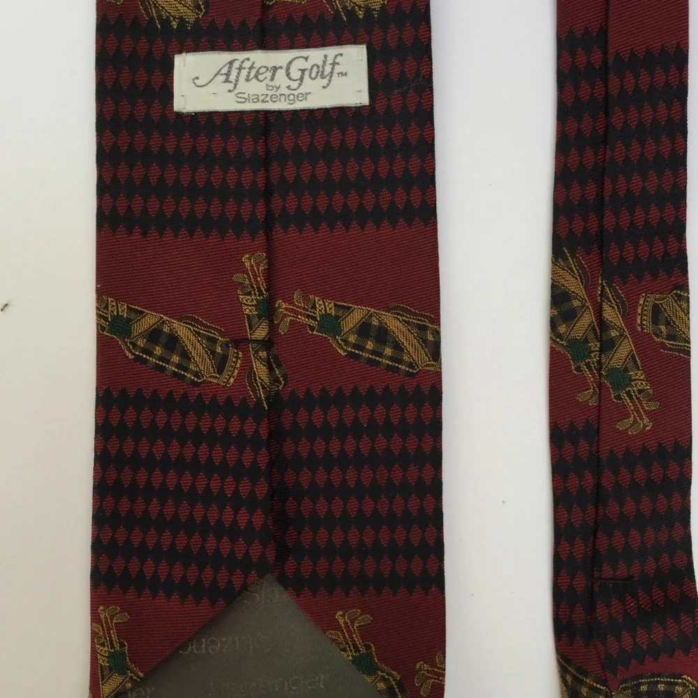 Vintage After Golf by Slazenger Tie Golf